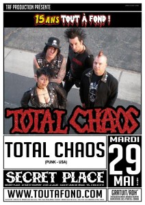 Total Chaos + Iron Monkeys + Introverted Violence