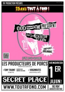 Les Producteurs de Porcs + Les Virganautes + Tony Truant